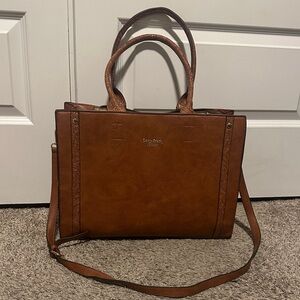Brown Leather Women Bag